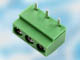 ARK DG126R terminal blok kąt. 3pin R=5mm, kolor zielony, DEGSON, RoHS