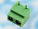 ARK DG126R terminal blok kąt. 2pin R=5mm, kolor zielony, DEGSON, RoHS